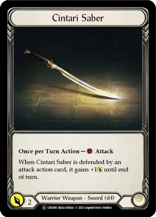Cintari Saber [Crucible of War Unlimited] Unlimited Normal - Flesh And Blood Single
