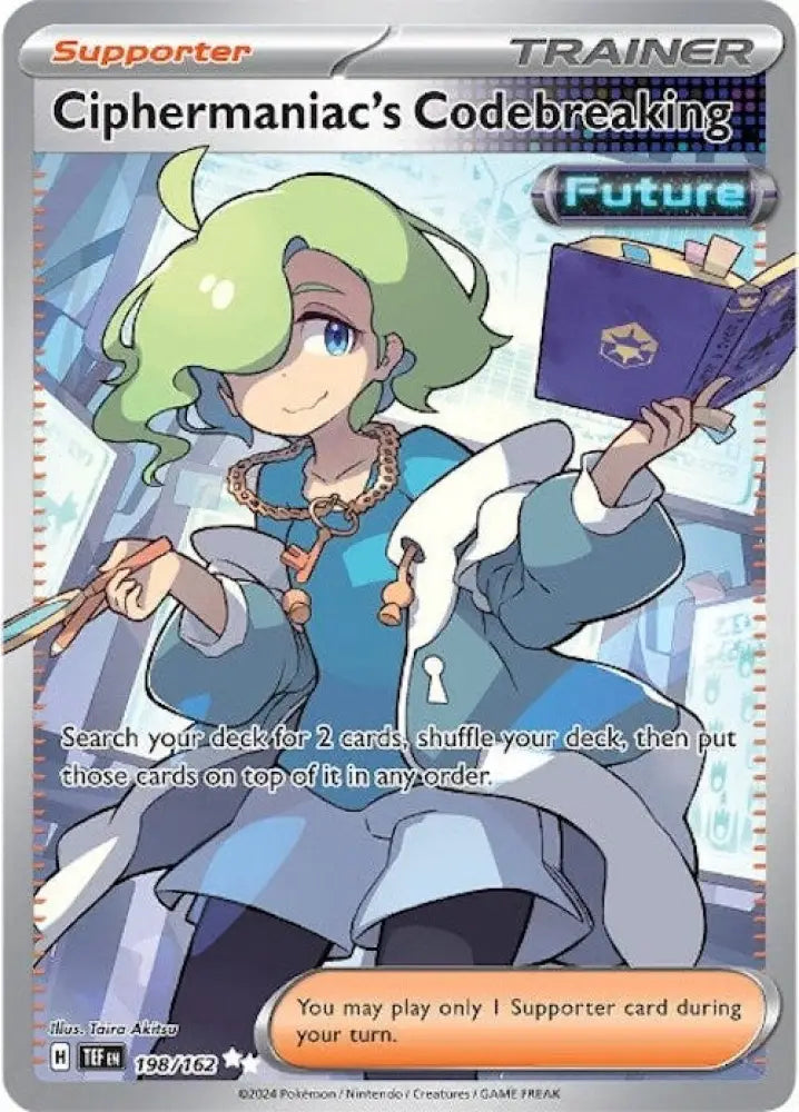 Ciphermaniac’s Codebreaking (198/162) [Scarlet & Violet: Temporal Forces] - Pokemon Single