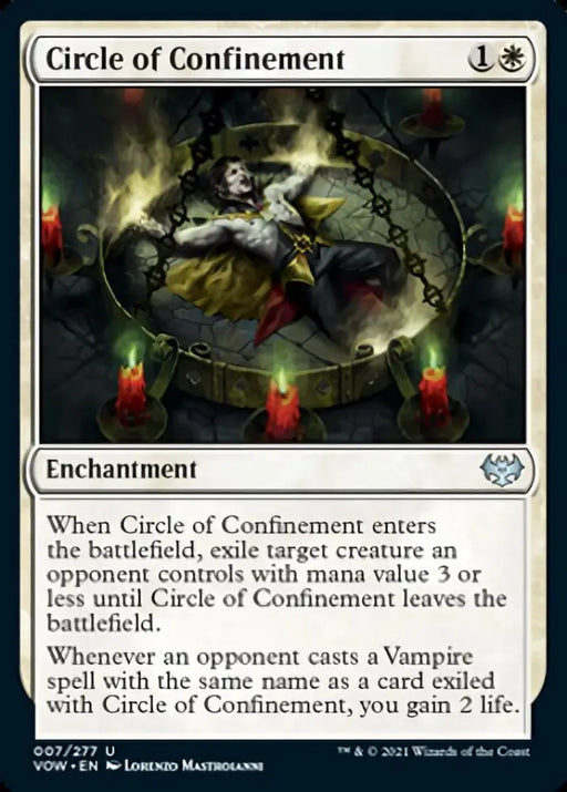 Circle of Confinement [Innistrad: Crimson Vow] - MTG Single