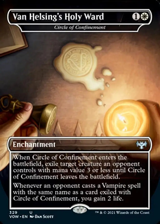 Circle of Confinement - Van Helsing’s Holy Ward [Innistrad: Crimson Vow] - MTG Single