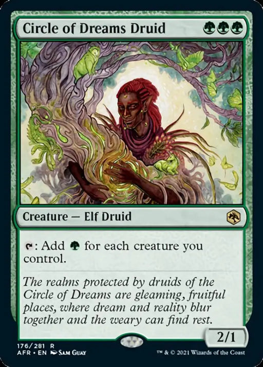Circle of Dreams Druid [Dungeons & Dragons: Adventures in the Forgotten Realms] - MTG Single