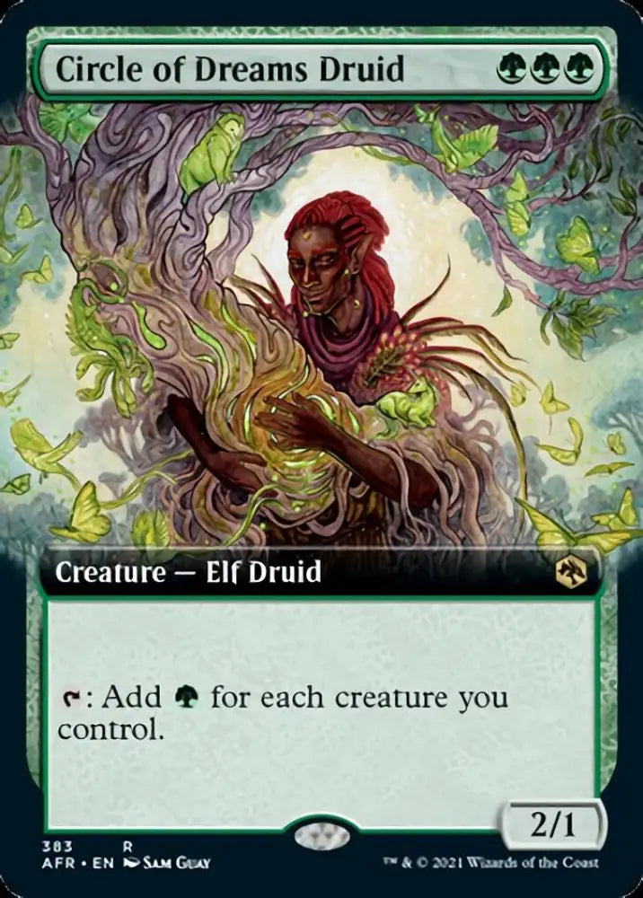 Circle of Dreams Druid (Extended Art) [Dungeons & Dragons: Adventures in the Forgotten Realms] - MTG Single