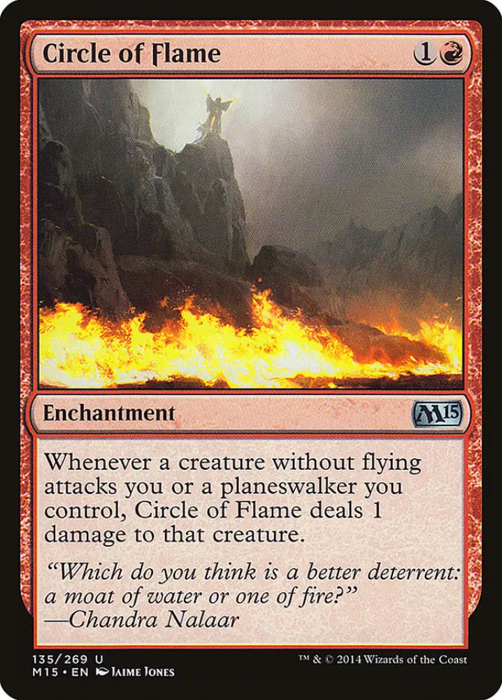 Circle of Flame [Magic 2015] - MTG Single