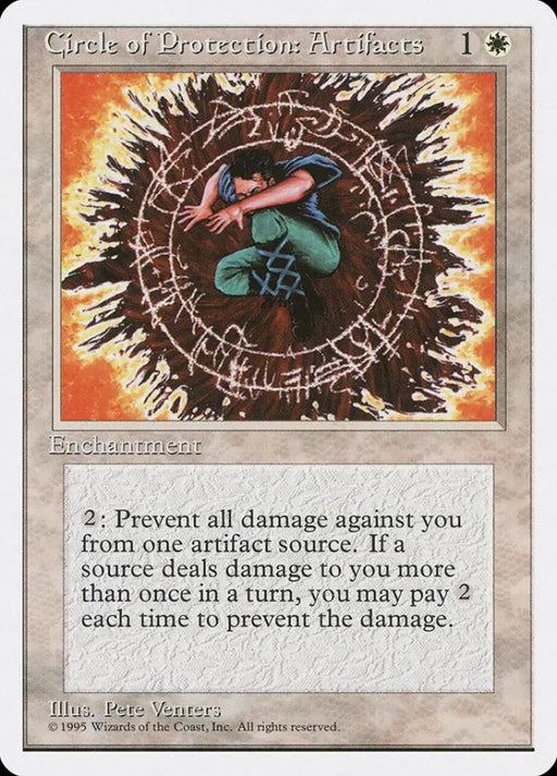 Circle of Protection: Artifacts [Fourth Edition] - MTG Single