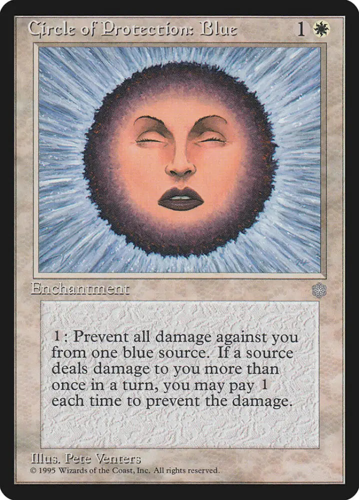 Circle of Protection: Blue [Ice Age] - MTG Single