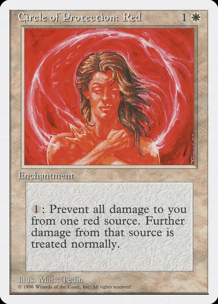 Circle of Protection: Red [Introductory Two-Player Set] - MTG Single
