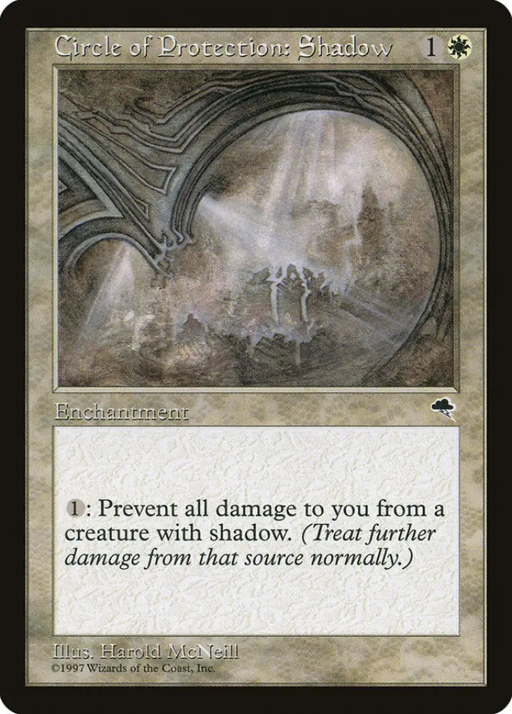 Circle of Protection: Shadow [Tempest] - MTG Single