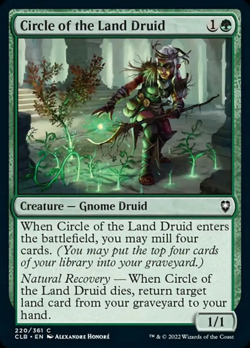 Circle of the Land Druid [Commander Legends: Battle for Baldur’s Gate] - MTG Single
