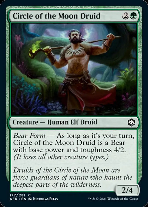 Circle of the Moon Druid [Dungeons & Dragons: Adventures in the Forgotten Realms] - MTG Single