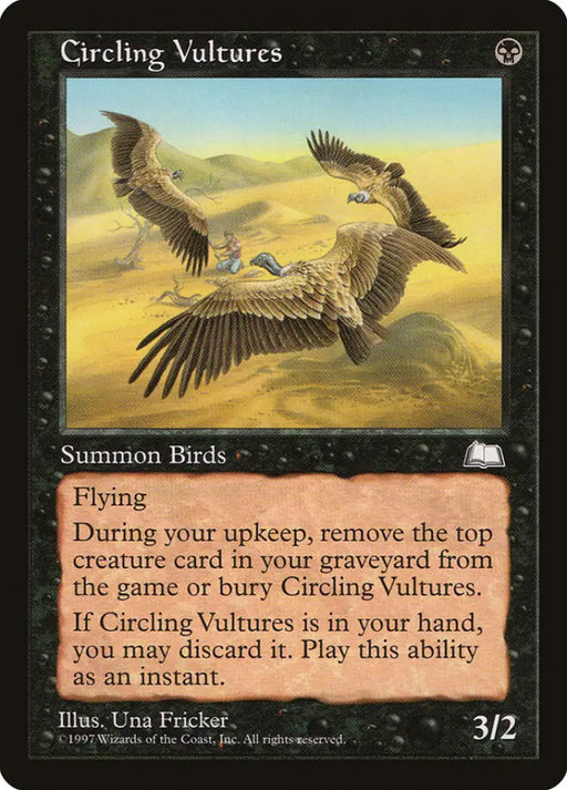 Circling Vultures [Weatherlight] - MTG Single