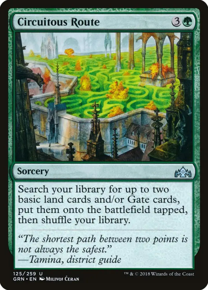 Circuitous Route [Guilds of Ravnica] - MTG Single