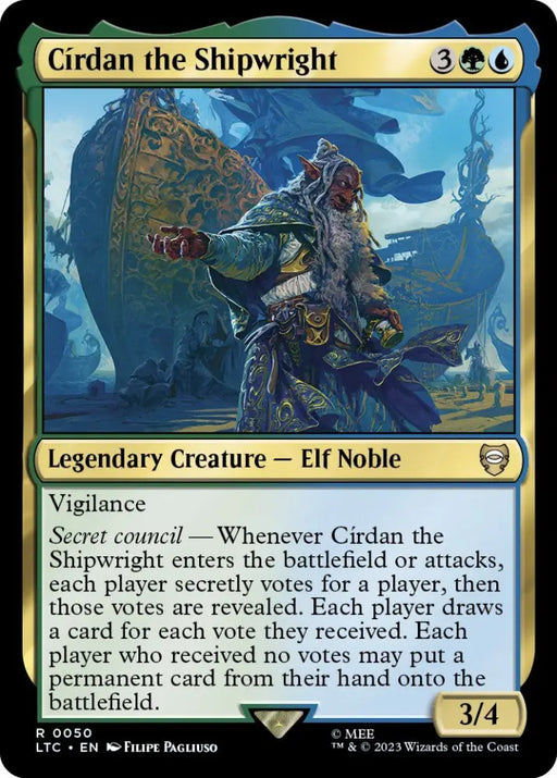 Cirdan the Shipwright [The Lord of the Rings: Tales of Middle-Earth Commander] - MTG Single