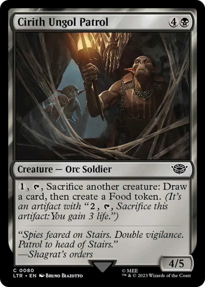 Cirith Ungol Patrol [The Lord of the Rings: Tales of Middle-Earth] - MTG Single
