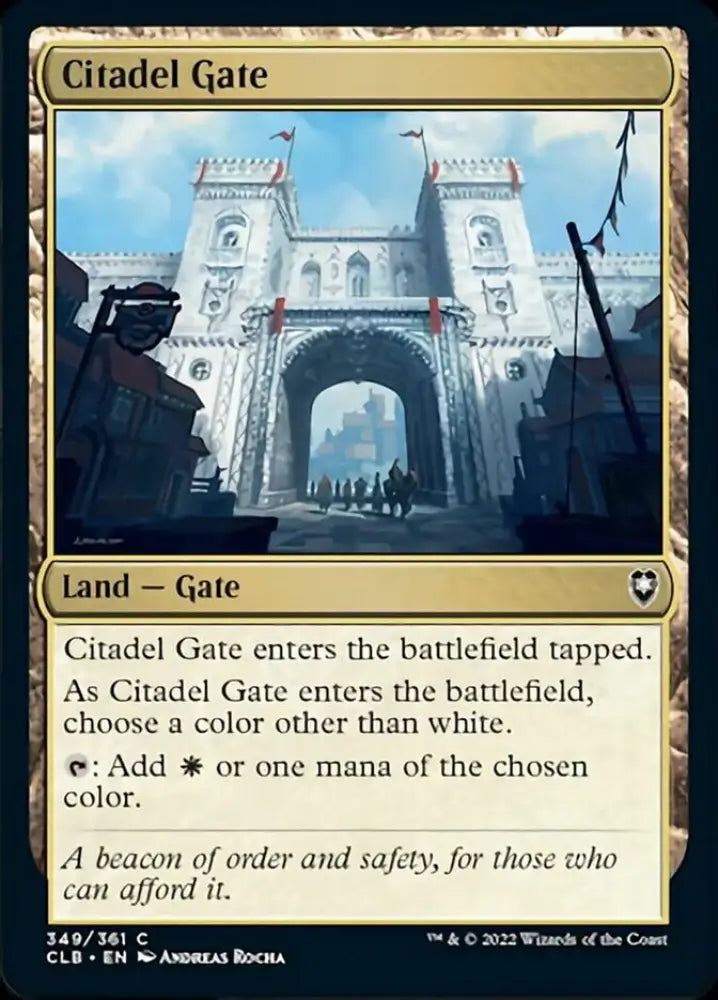 Citadel Gate [Commander Legends: Battle for Baldur’s Gate] - MTG Single