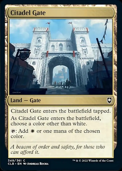 Citadel Gate [Commander Legends: Battle for Baldur’s Gate] - MTG Single