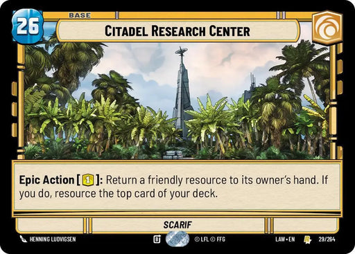 Citadel Research Center (29) [A Lawless Time]