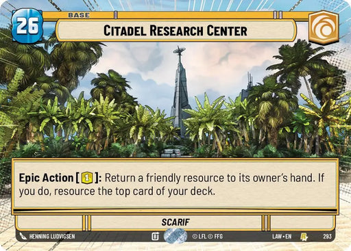 Citadel Research Center (Hyperspace) (293) [A Lawless Time]