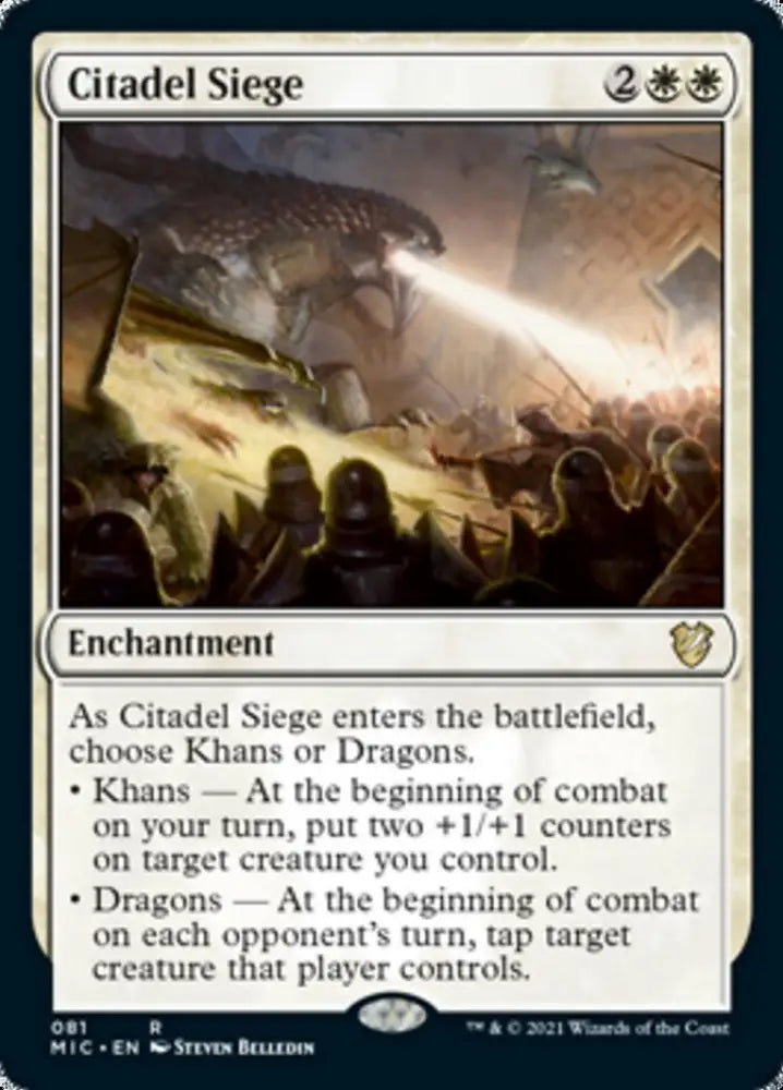 Citadel Siege [Innistrad: Midnight Hunt Commander] - MTG Single