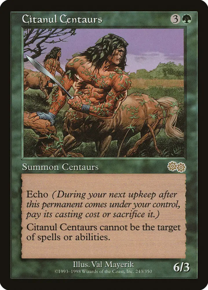 Citanul Centaurs [Urza’s Saga] - MTG Single