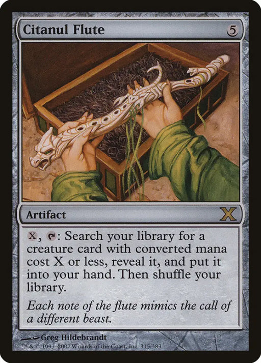 Citanul Flute [Tenth Edition] - MTG Single
