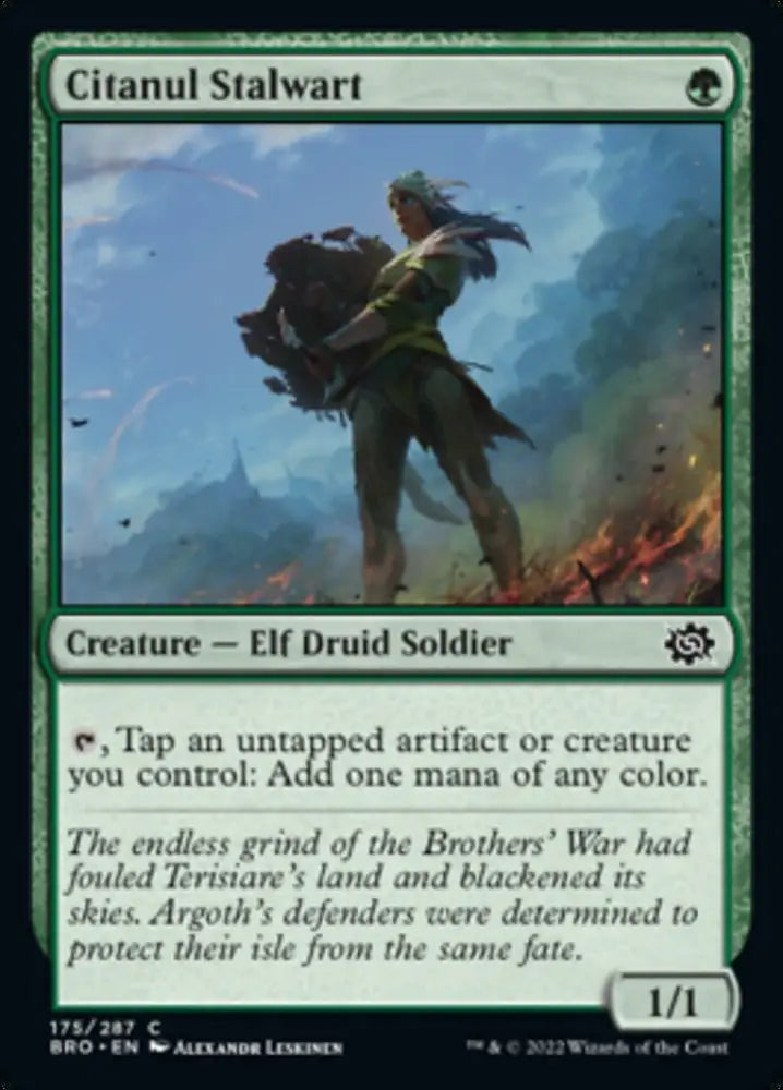 Citanul Stalwart [The Brothers’ War] - MTG Single