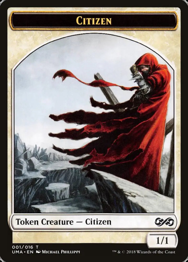 Citizen Token [Ultimate Masters Tokens] - MTG Single