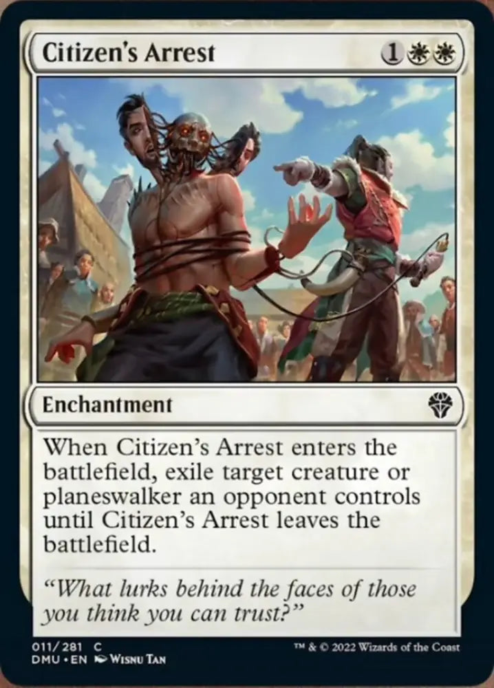 Citizen’s Arrest [Dominaria United] - MTG Single