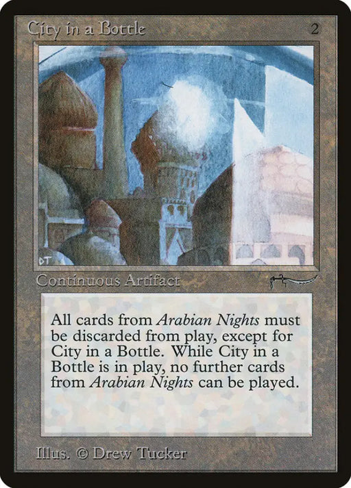 City in a Bottle [Arabian Nights] - MTG Single