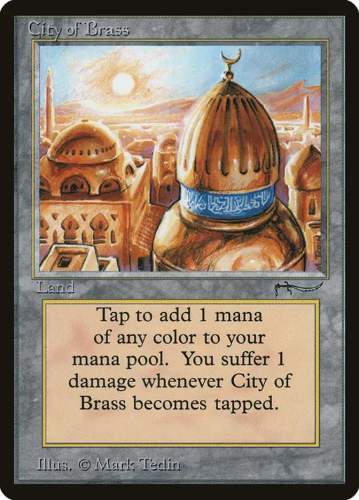 City of Brass [Arabian Nights] - MTG Single