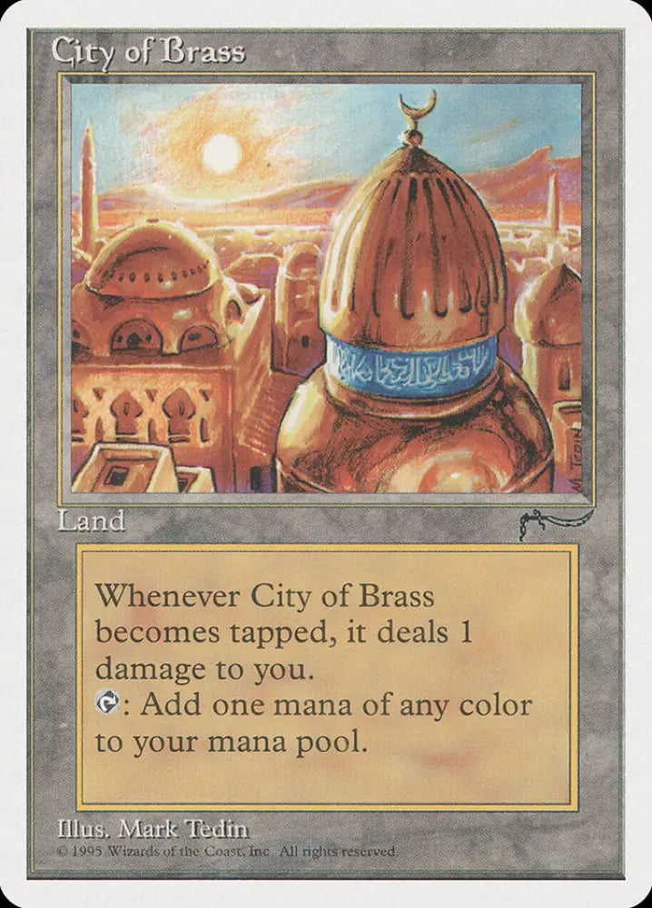 City of Brass [Chronicles] - MTG Single