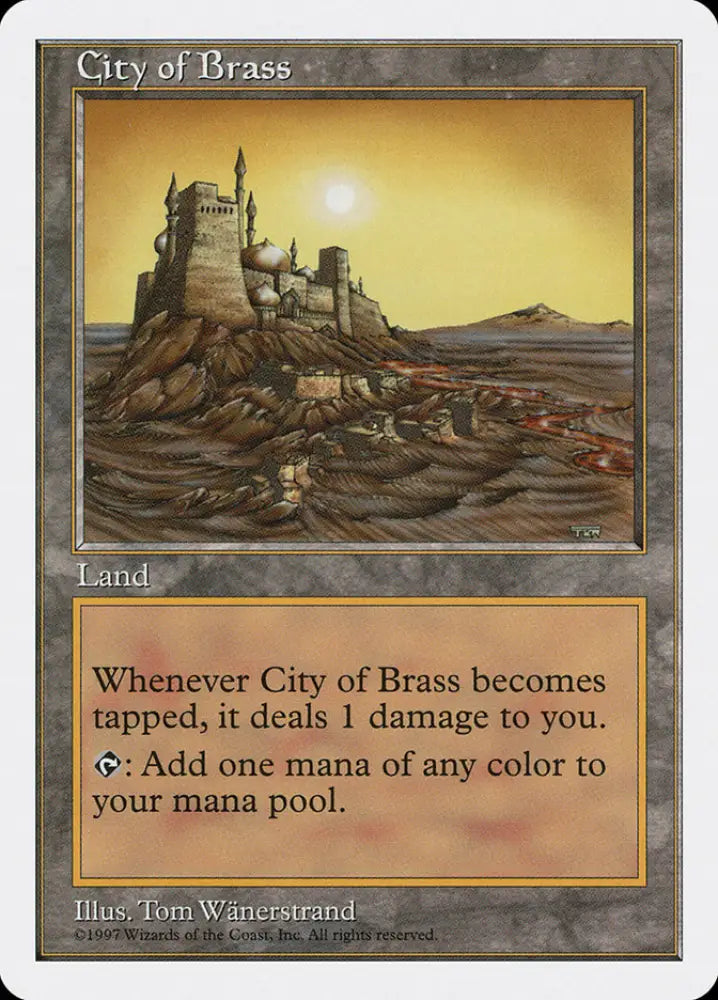 City of Brass [Fifth Edition] - MTG Single