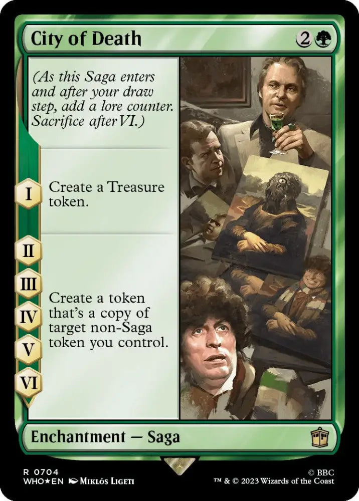 City of Death (Surge Foil) [Doctor Who] - MTG Single