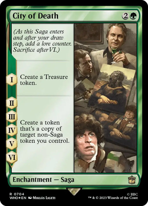 City of Death (Surge Foil) [Doctor Who] - MTG Single