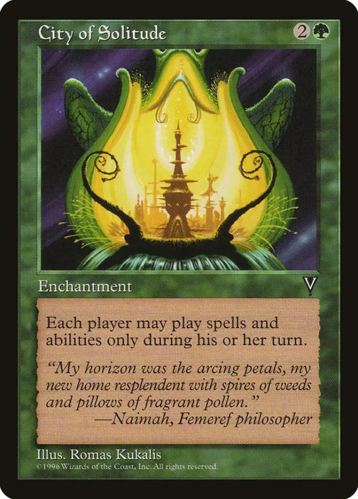 City of Solitude [Visions] - MTG Single