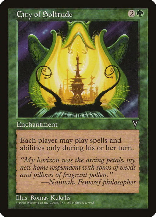 City of Solitude [Visions] - MTG Single