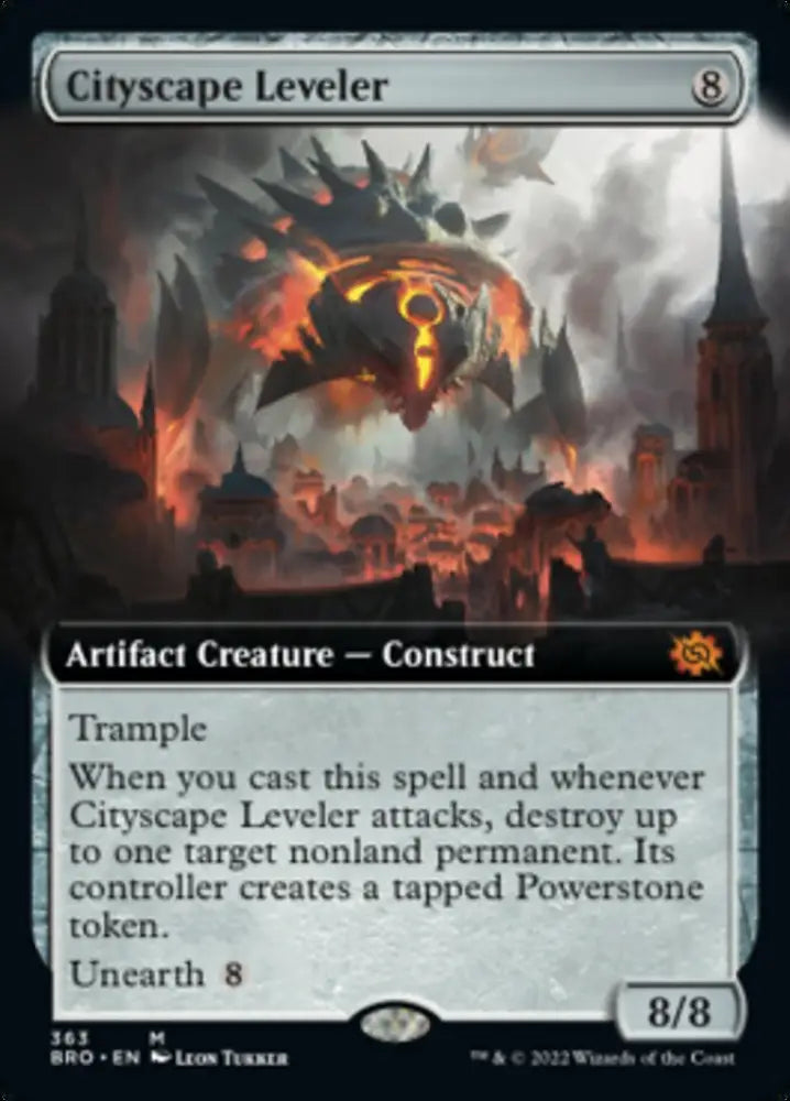 Cityscape Leveler (Extended Art) [The Brothers’ War] - MTG Single