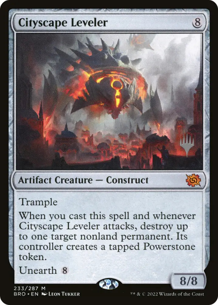 Cityscape Leveler (Promo Pack) [The Brothers’ War Promos] - MTG Single
