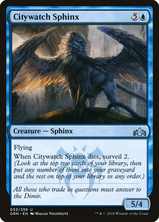 Citywatch Sphinx [Guilds of Ravnica] - MTG Single
