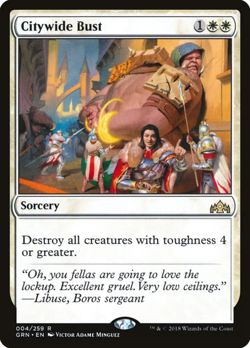 Citywide Bust [Guilds of Ravnica] - MTG Single