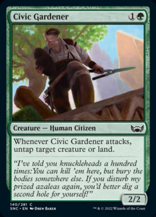 Civic Gardener [Streets of New Capenna] - MTG Single