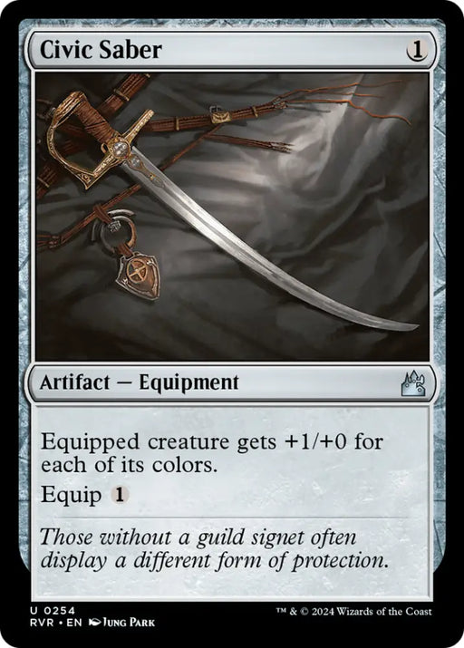 Civic Saber [Ravnica Remastered] - MTG Single