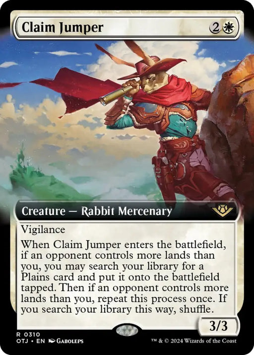 Claim Jumper (Extended Art) [Outlaws of Thunder Junction] - MTG Single
