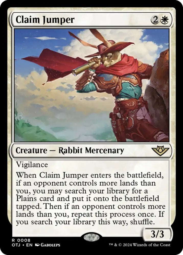 Claim Jumper [Outlaws of Thunder Junction] - MTG Single