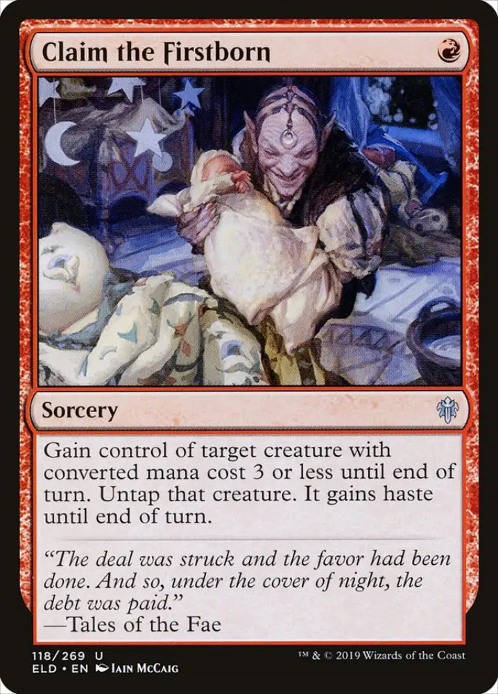 Claim the Firstborn [Throne of Eldraine] - MTG Single