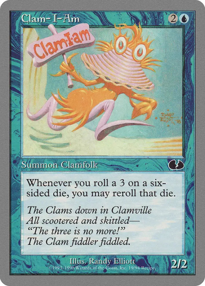 Clam-I-Am [Unglued] - MTG Single