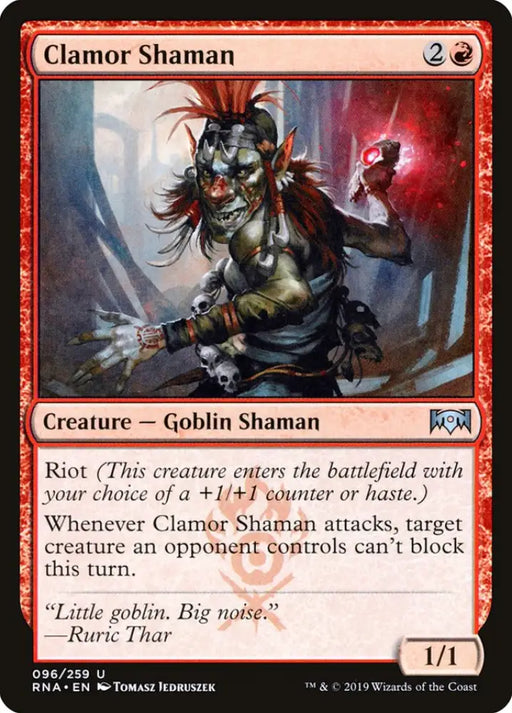 Clamor Shaman [Ravnica Allegiance] - MTG Single