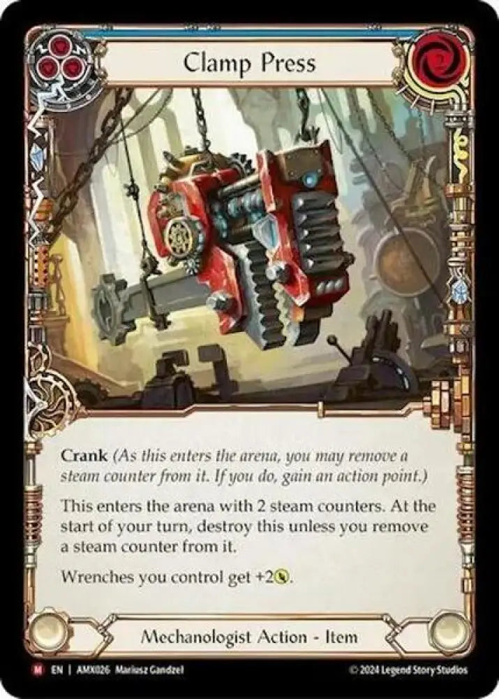 Clamp Press [Armory Deck Maxx Nitro]