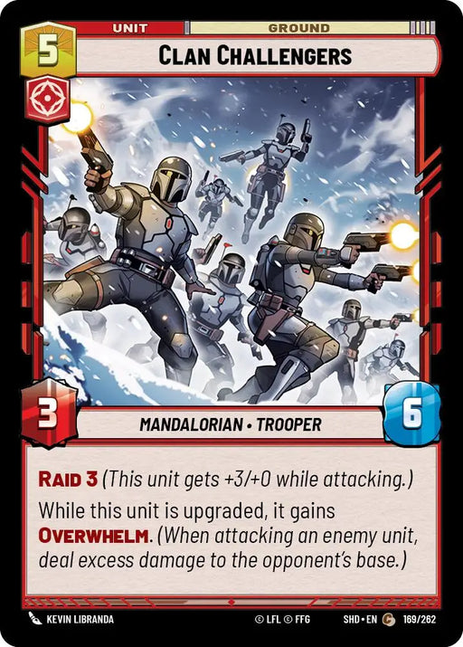 Clan Challengers (169/262) [Shadows of the Galaxy] - Star Wars: Unlimited Single