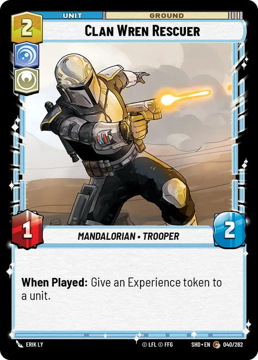 Clan Wren Rescuer (040/262) [Shadows of the Galaxy] - Star Wars: Unlimited Single
