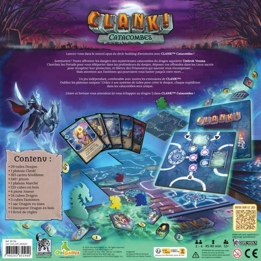 Clank! Catacombes (FR) - Board Games